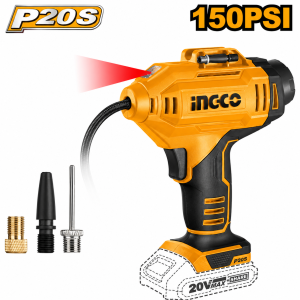 Compresor De Aire 150 PSI Para Auto 20v INGCO