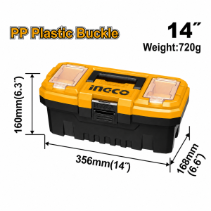 Caja Plastica  Para Herramientas 14" INGCO