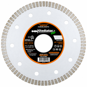 Disco Corte  4 1/2"  Diamantado Porcelanato 1.2mm x 115mm GLADIATOR