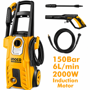 Hidrolavadora Electrica Alta Presion 2000w 150 Bar INGCO