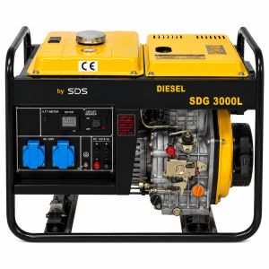 Generador Electrico Diesel Monofásico 3.5Kva/2.8Kw Partida Manual SDS POWER