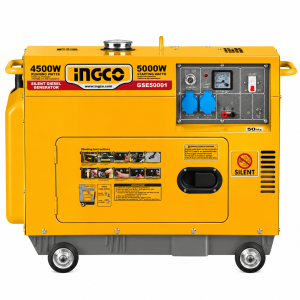 Generador Electrico Diesel Monofásico 5 Kw Insonorizado INGCO