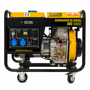 Generador Electrico Diesel Monofasico 6,2Kva/5,6Kw Partida Manual SDS POWER