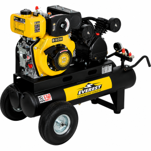 Compresor Autonomo 5.5 HP 35 Litros Diesel EVEREST
