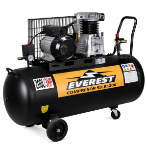 Compresor 3HP 200 Litros  220v EVEREST