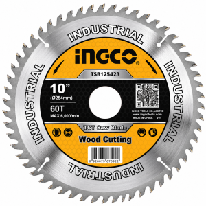 Disco Corte Madera Ingleteadora / Sierra De Banco 10" 255mm 60 Dientes INGCO
