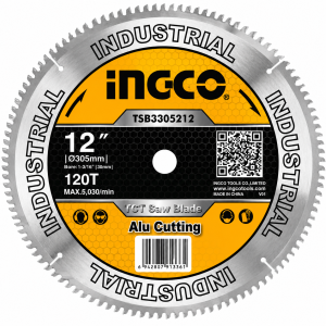 Disco Corte Madera Ingleteadora 12" 305mm 120 Dientes INGCO