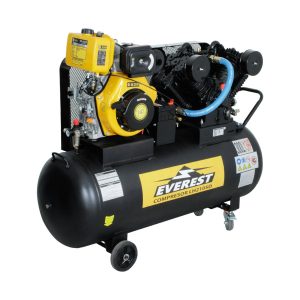 Compresor Autonomo 12 HP 300 Litros Diesel EVEREST