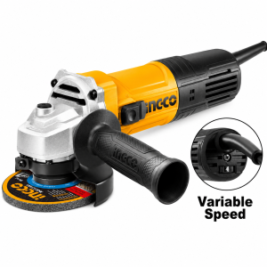Esmeril Angular Electrico 125mm 5" 900w Velocidad Regulable  INGCO
