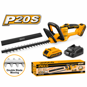 kit Cortasetos Inalambrico 20V + Bateria 2.0ah + Cargador INGCO